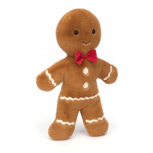 HUGE Jellycat Jolly Gingerbread Fred 52 CM X 21 CM | IT1532806