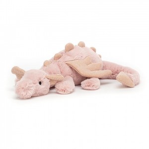 HUGE Jellycat Rose Dragon 19 CM X 66 CM | LW6598714