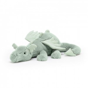 HUGE Jellycat Sage Dragon 19 CM X 66 CM | OB7562098