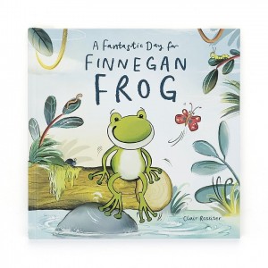 Jellycat A Fantastic Day for Finnegan Frog Book 26 CM X 26 CM | QU7325648