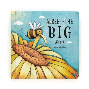 Jellycat Albee And The Big Seed Book 19 CM X 19 CM | AT5724903