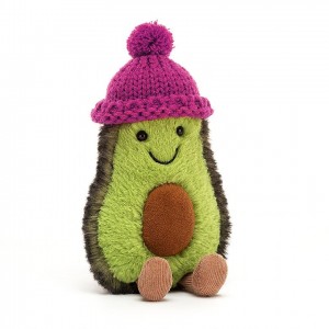 Jellycat Amuseable Cozi Avocado Fuchsia 15 CM X 8 CM | OS5139402