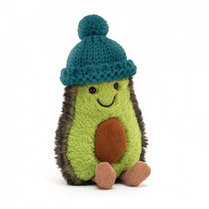 Jellycat Amuseable Cozi Avocado Teal 15 CM X 8 CM | YW5487962