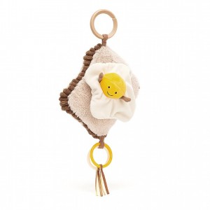 Jellycat Amuseable Egg On Toast Activity Toy 17 CM X 13 CM | RY7501296