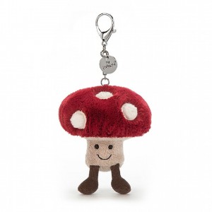 Jellycat Amuseable Mushroom Bag Charm 9 CM X 10 CM | XN1509328