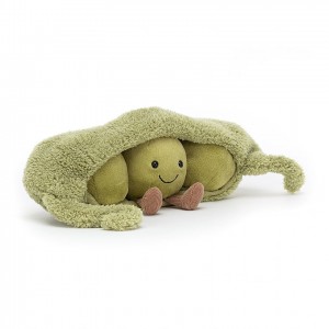 Jellycat Amuseable Pea in a Pod 9 CM X 26 CM | YK9562834