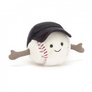 Jellycat Amuseable Sports Baseball 10 CM X 10 CM | UY5749368