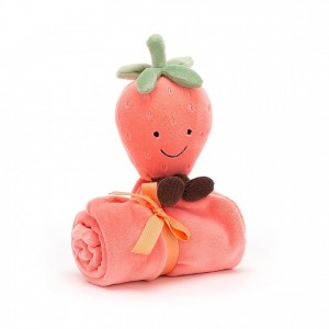 Jellycat Amuseable Strawberry Soother 34 CM X 34 CM | DP9627184
