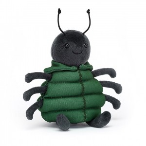 Jellycat Anoraknid Black Spider 13 CM X 10 CM | CT7309658