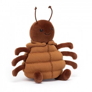 Jellycat Anoraknid Brown Spider 13 CM X 10 CM | CS4527310