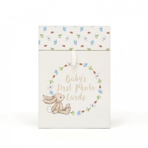 Jellycat Baby's First Bashful Bunny Photo Cards 16 CM X 2 CM | IS6087925
