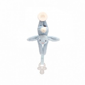 Jellycat Bashful Blue Dummy Holder 19 CM X 4 CM | VX4538261