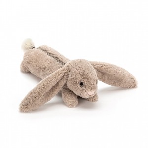 Jellycat Bashful Bunny Beige Long Bag 7 CM X 24 CM | BT5249073