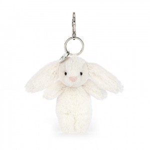 Jellycat Bashful Bunny Cream Bag Charm 17 CM X 4 CM | JH8507326