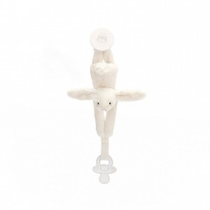 Jellycat Bashful Cream Dummy Holder 19 CM X 4 CM | SQ5724389