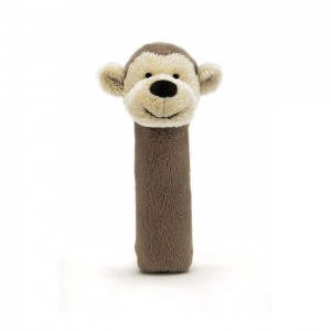 Jellycat Bashful Monkey Squeaker Toy 14 CM | BJ4356728