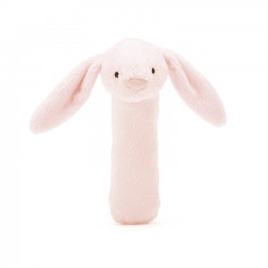 Jellycat Bashful Pink Bunny Squeaker Toy 14 CM | VA2985634