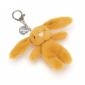 Jellycat Bashful Saffron Bunny Bag Charm 8 CM X 4 CM | CD7351890