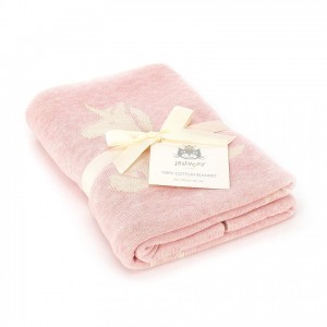 Jellycat Bashful Unicorn Blanket 100 CM X 77 CM | CX3912058