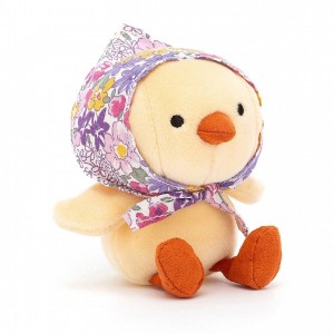 Jellycat Betty Bonnet Yellow Chick 11 CM X 5 CM | GH3017248