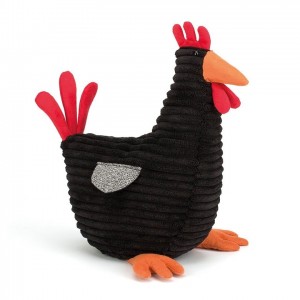 Jellycat Black Folly Rooster 27 CM X 22 CM | JW2309481
