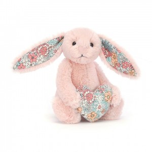 Jellycat Blossom Heart Blush Bunny 15 CM X 8 CM | GQ5892160