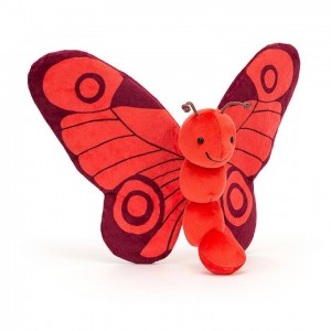 Jellycat Breezy Butterfly Poppy 23 CM X 25 CM | UO7691302