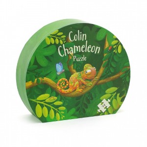 Jellycat Colin Chameleon Puzzle 23 CM X 20 CM | IA5207913