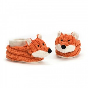 Jellycat Cordy Roy Fox Booties 13 CM | DI8642517