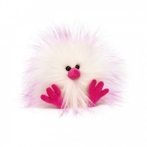 Jellycat Crazy Chick Pink & White 11 CM X 7 CM | JD2640758