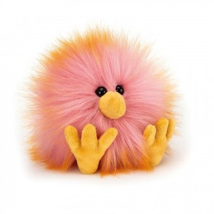 Jellycat Crazy Chick Yellow & Pink 11 CM X 7 CM | QV3174869