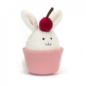 Jellycat Dainty Dessert Bunny Cupcake 14 CM X 10 CM | QN1403675