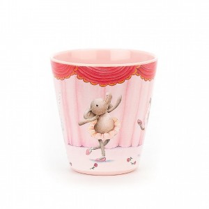 Jellycat Elly Ballerina Melamine Cup 9 CM X 9 CM | KO5780642
