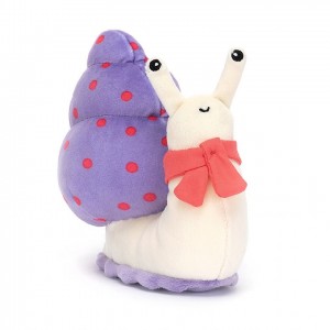 Jellycat Escarfgot Purple 15 CM X 8 CM | XY4128093