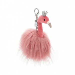 Jellycat Fancy Flamingo Bag Charm 14 CM X 6 CM | SF0341925