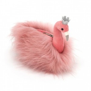 Jellycat Fancy Flamingo Purse 17 CM X 4 CM | KY5179203