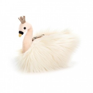 Jellycat Fancy Swan Purse 17 CM X 4 CM | OP3870259