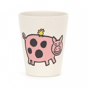 Jellycat Farm Tails Bamboo Cup 9 CM X 7 CM | IO2094673