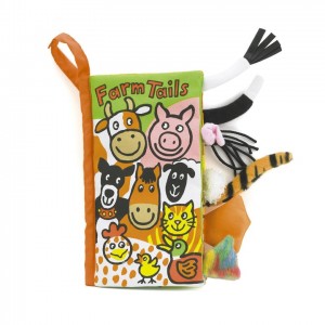 Jellycat Farm Tails Book 21 CM X 12 CM | UK7143698