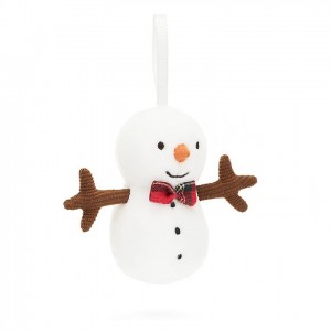 Jellycat Festive Folly Snowman 9 CM X 6 CM | NO6815230