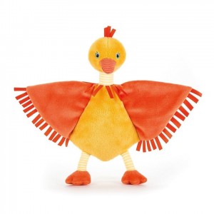 Jellycat Flapper Duck Soother 23 CM X 27 CM | JQ4759610