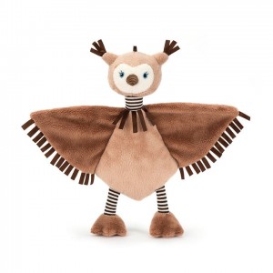 Jellycat Flapper Owl Soother 23 CM X 27 CM | OC4029517