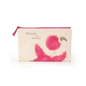 Jellycat Flaunt Your Feathers Pouch 27 CM X 18 CM | CD5201983