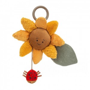 Jellycat Fleury Sunflower Activity Toy 20 CM X 20 CM | KW2648137