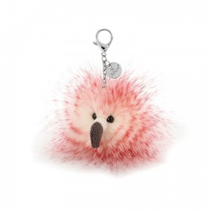 Jellycat Flora Flamingo Bag Charm 7 CM X 7 CM | EX0987614