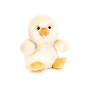Jellycat Fluffster Cream Chick 11 CM X 6 CM | DL7306251