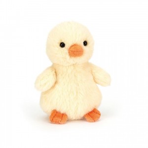 Jellycat Fluffy Yellow Chick 11 CM X 7 CM | QK8240751