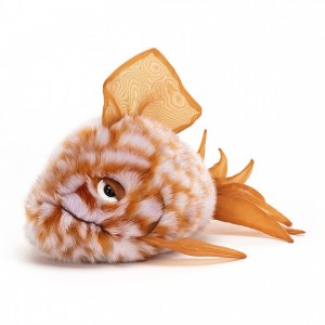 Jellycat Grumpy Fish Orange 14 CM X 22 CM | CQ9547862