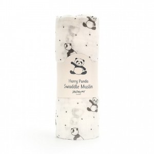 Jellycat Harry Panda Swaddle Muslin 120 CM | XW1752649