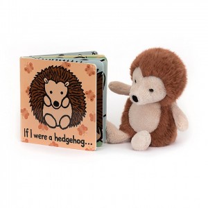 Jellycat If I Were A Hedgehog Book and Willow Hedgehog | RC6194085